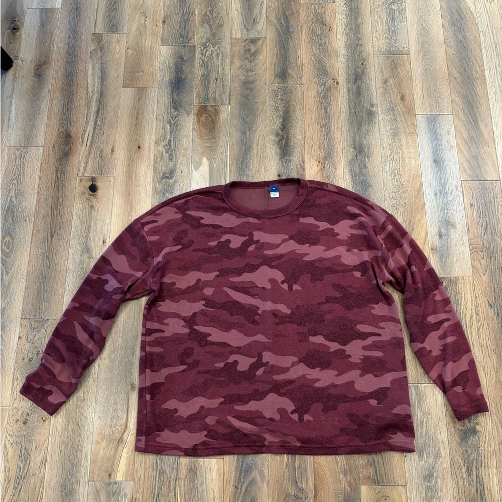 Fleece Crewneck Camo M